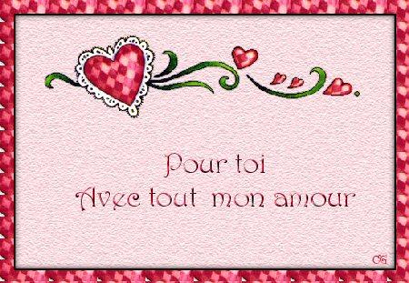 pour toi mon Amour